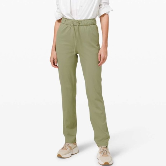 Lululemon Keep Moving High Rise Full Length Pants Sz 6 - Picture 2 of 13